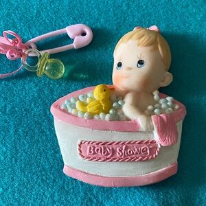 Cute baby girl magnet